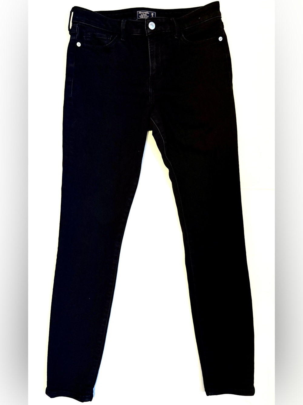 Abercrombie & Fitch Super Skinny Jeans Black Size 28